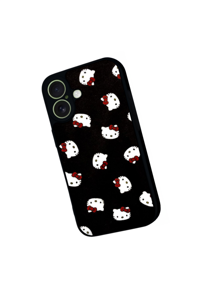 iPhone 17 Uyumlu HelloKitty Tasarımlı Glossy Premium Kılıf
