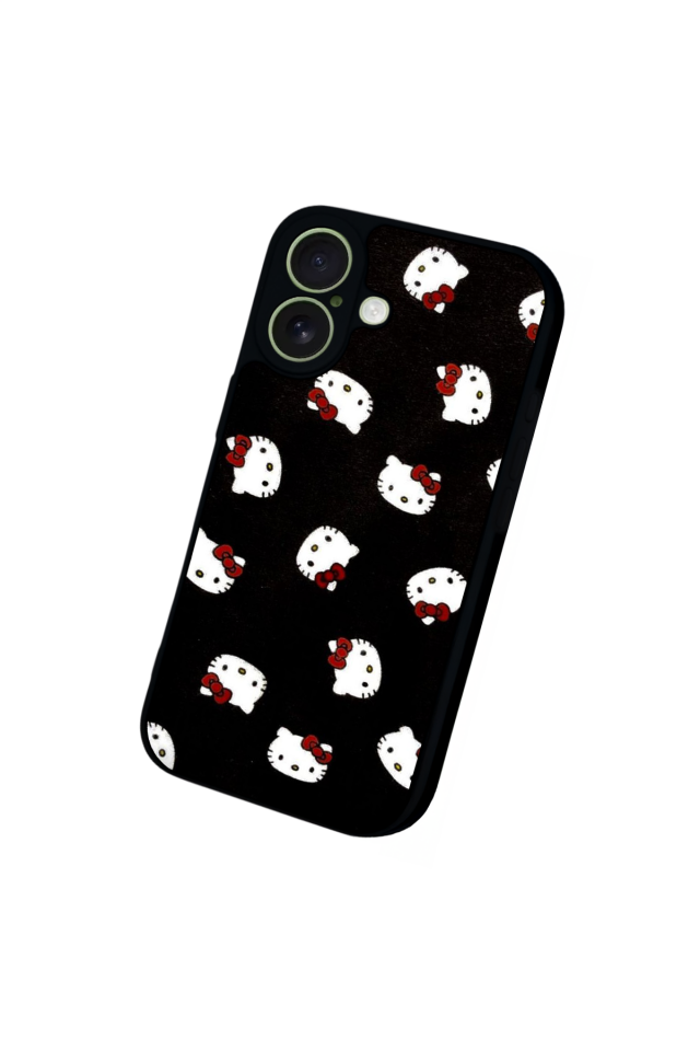 iPhone 17 Uyumlu HelloKitty Tasarımlı Glossy Premium Kılıf