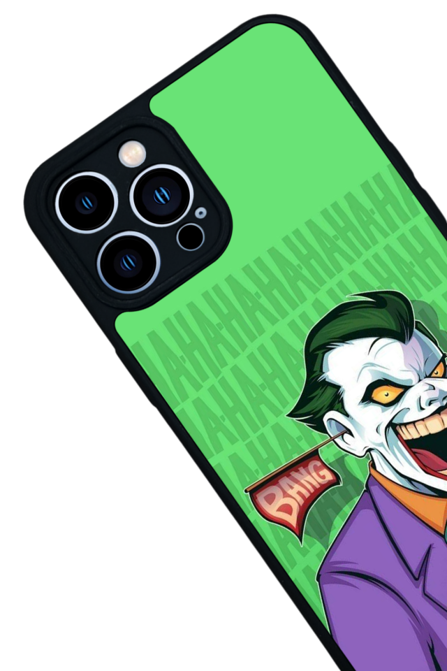iPhone 12 Pro Max Uyumlu Joker Tasarımlı Glossy Premium Kılıf
