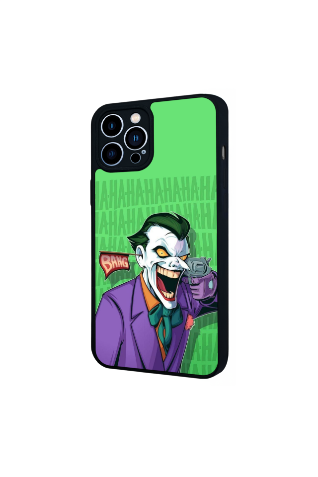 iPhone 12 Pro Max Uyumlu Joker Tasarımlı Glossy Premium Kılıf