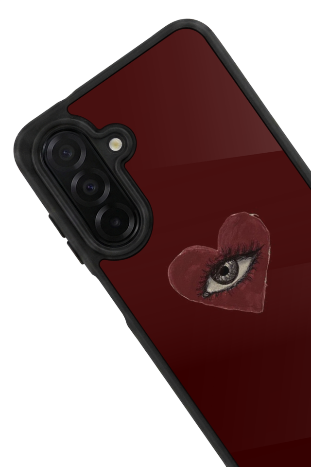 Samsung Galaxy A26 Uyumlu Kalp Love Tasarımlı Glossy Premium Kılıf