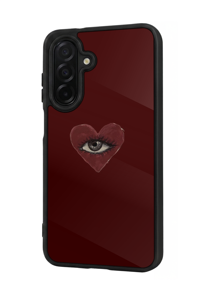 Samsung Galaxy A26 Uyumlu Kalp Love Tasarımlı Glossy Premium Kılıf