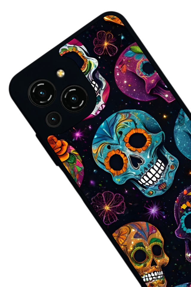 Reeder S23 Pro Max Uyumlu KuruKafa Tasarımlı Glossy Premium Kılıf