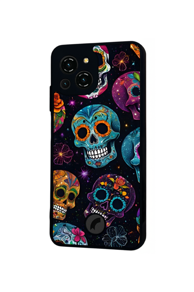 Reeder S23 Pro Max Uyumlu KuruKafa Tasarımlı Glossy Premium Kılıf