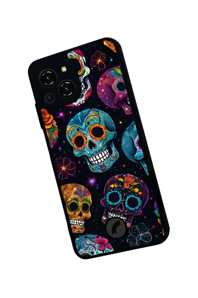 Reeder S23 Pro Max Uyumlu KuruKafa Tasarımlı Glossy Premium Kılıf