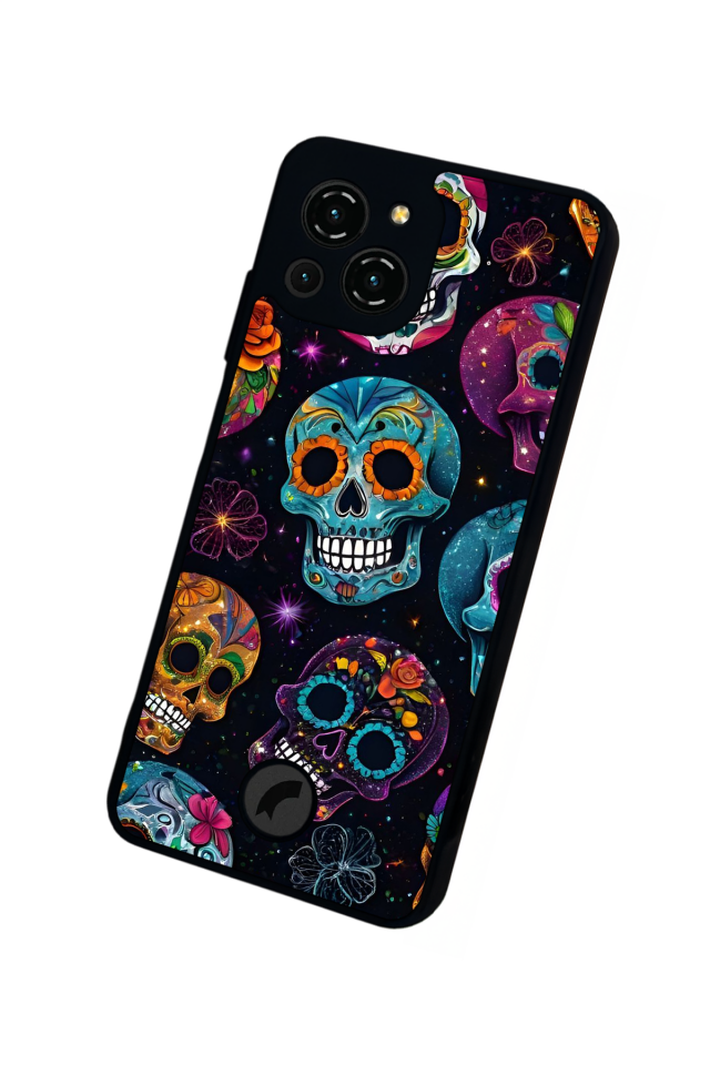 Reeder S23 Pro Max Uyumlu KuruKafa Tasarımlı Glossy Premium Kılıf