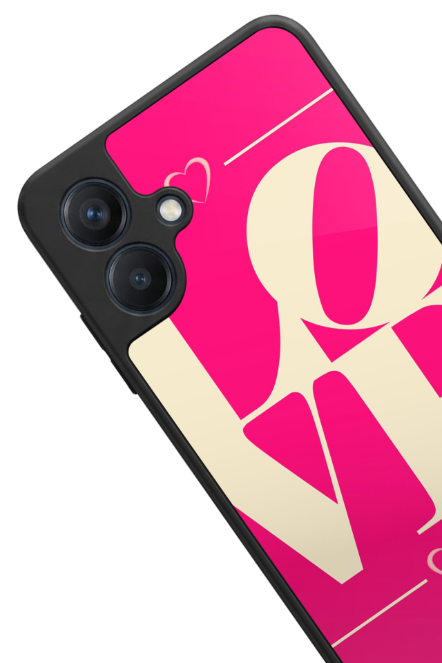 Samsung Galaxy A07 Uyumlu Love Tasarımlı Glossy Premium Kılıf