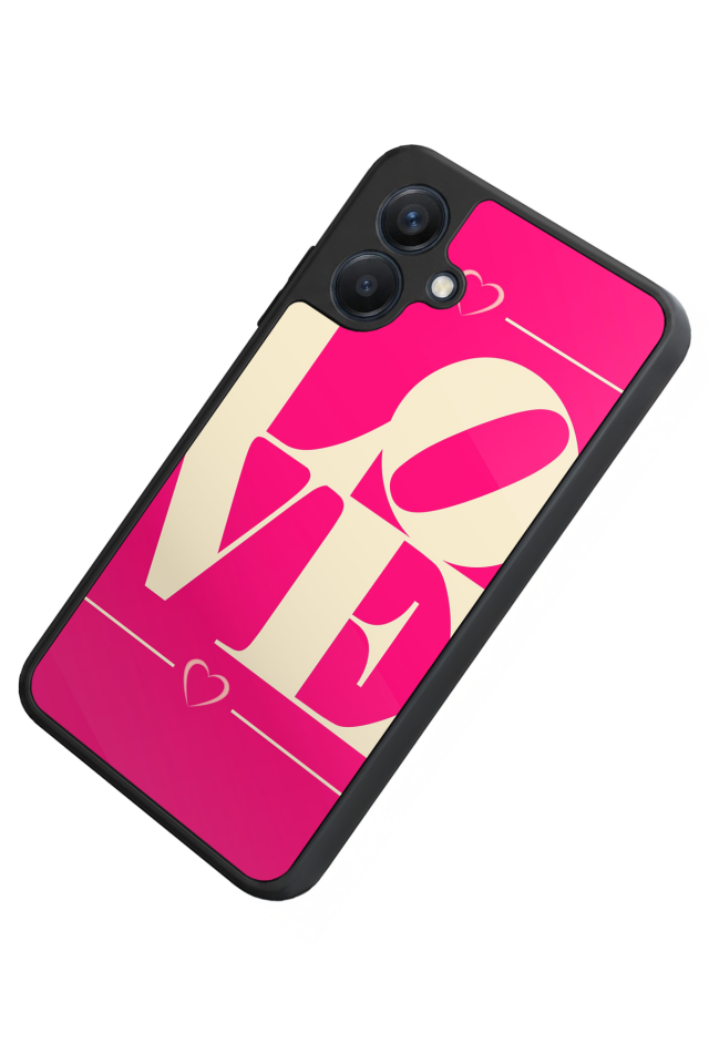 Samsung Galaxy A07 Uyumlu Love Tasarımlı Glossy Premium Kılıf