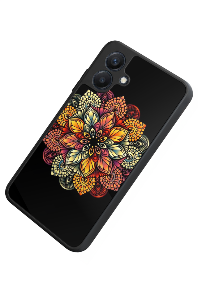 Samsung Galaxy A07 Uyumlu Mandala Tasarımlı Glossy Premium Kılıf