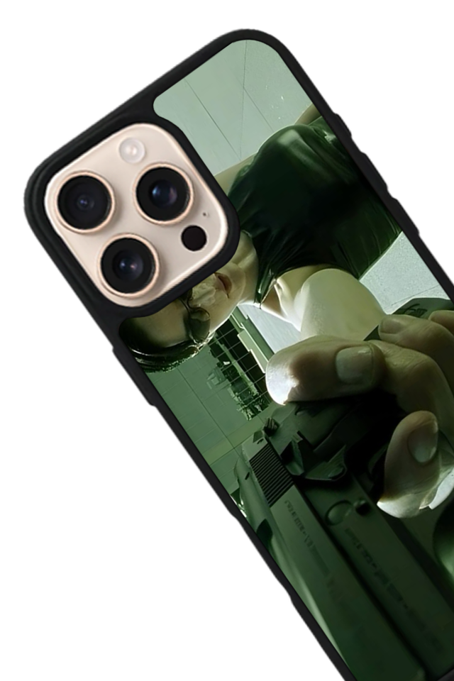 iPhone 16 Pro Uyumlu MatriiPhone 16 Pro Tasarımlı Glossy Premium Kılıf