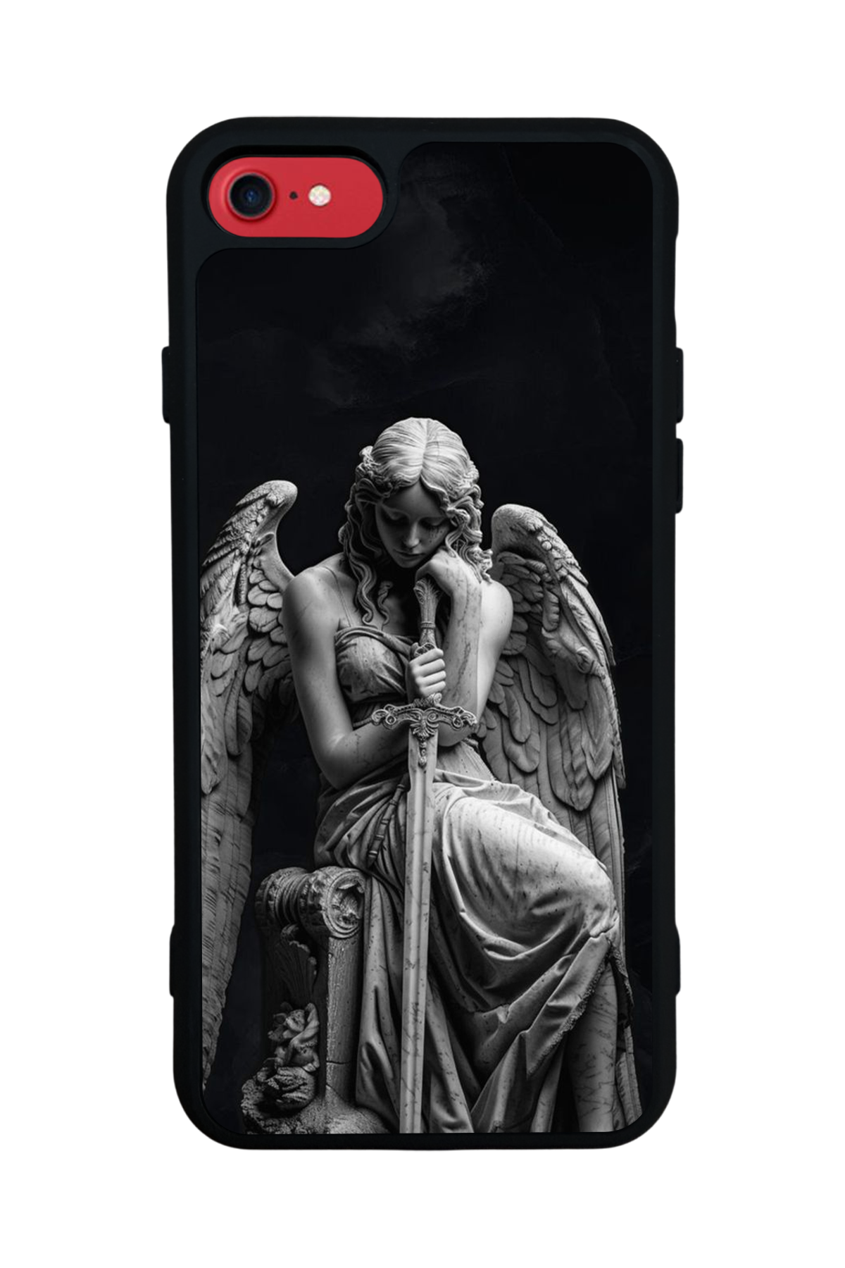 iPhone 7 Uyumlu Melek Tasarımlı Glossy Premium Kılıf