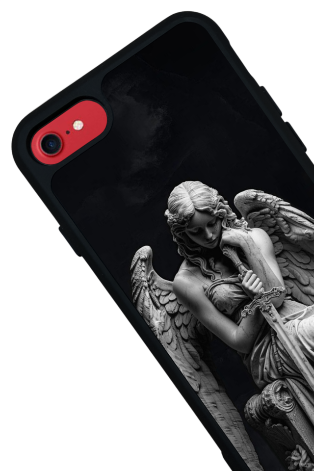 iPhone 7 Uyumlu Melek Tasarımlı Glossy Premium Kılıf