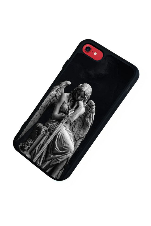 iPhone 7 Uyumlu Melek Tasarımlı Glossy Premium Kılıf