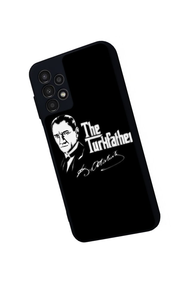 Samsung Galaxy A23 Uyumlu Mustafa Kemal Ataturk Tasarımlı Glossy Premium Kılıf