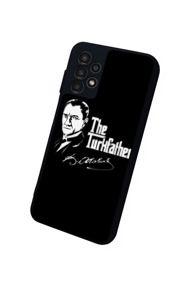 Samsung Galaxy A23 Uyumlu Mustafa Kemal Ataturk Tasarımlı Glossy Premium Kılıf