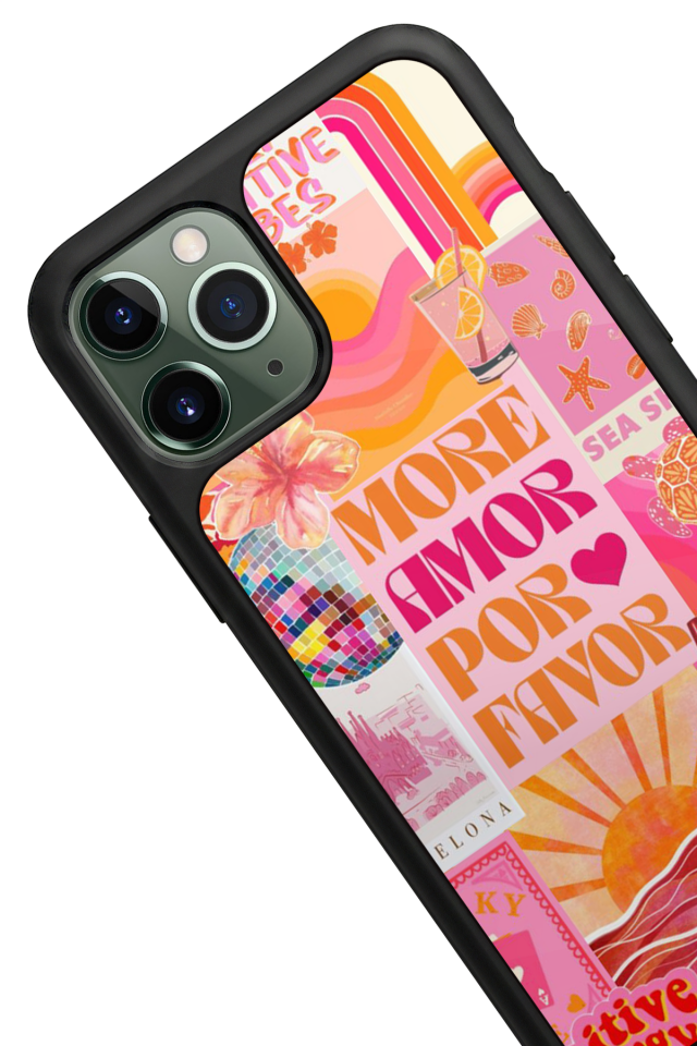 iPhone 11 Pro Max Uyumlu Poster Tasarımlı Glossy Premium Kılıf
