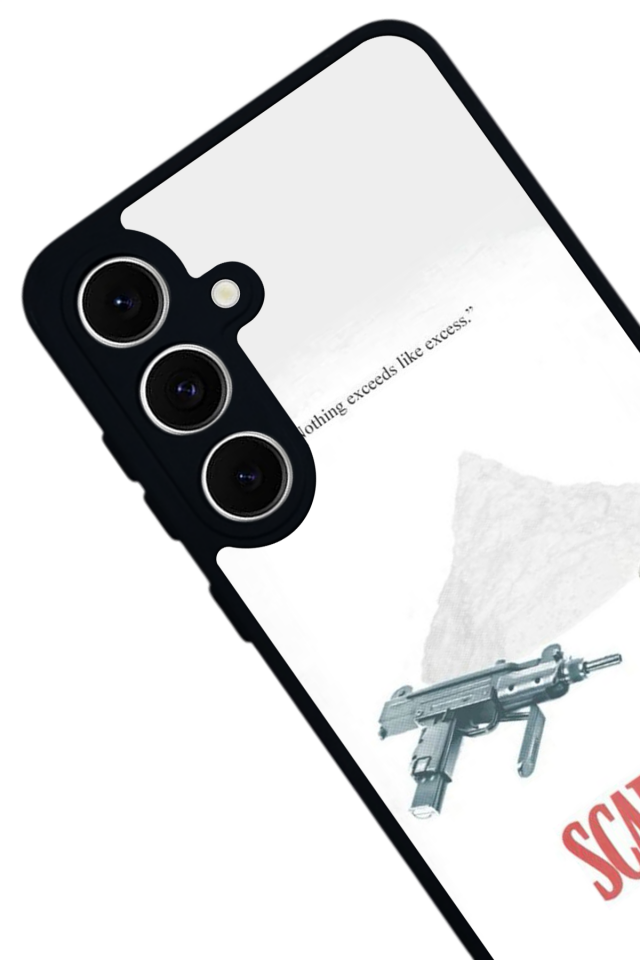 Samsung Galaxy A16 Uyumlu Scarface Tasarımlı Glossy Premium Kılıf