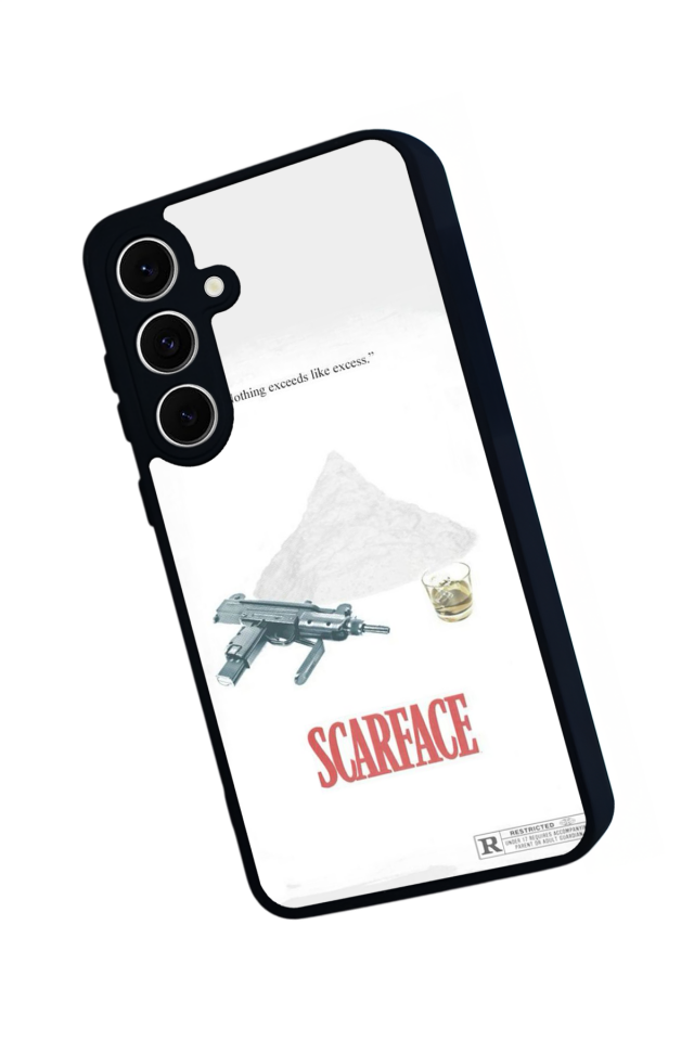 Samsung Galaxy A16 Uyumlu Scarface Tasarımlı Glossy Premium Kılıf