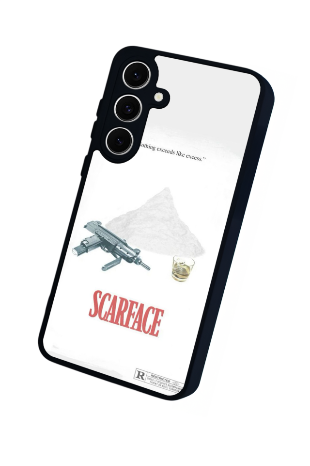 Samsung Galaxy A16 Uyumlu Scarface Tasarımlı Glossy Premium Kılıf