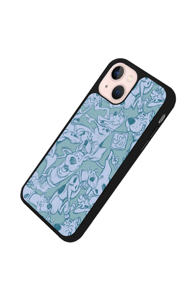 iPhone 13/14 Uyumlu Scooby Doo Tasarımlı Glossy Premium Kılıf