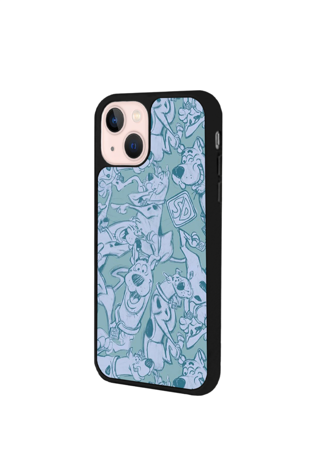 iPhone 13/14 Uyumlu Scooby Doo Tasarımlı Glossy Premium Kılıf