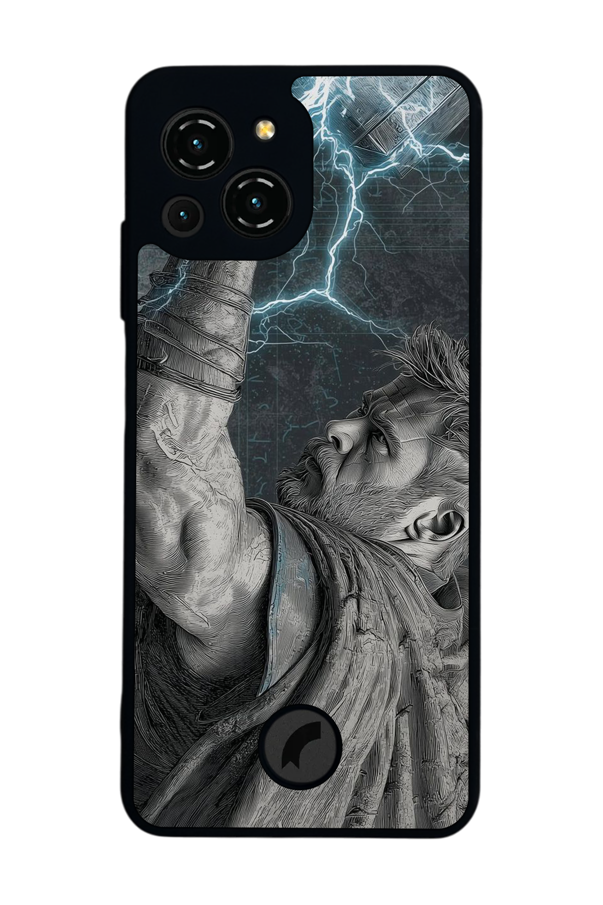 Reeder S23 Pro Max Uyumlu Thor Tasarımlı Glossy Premium Kılıf