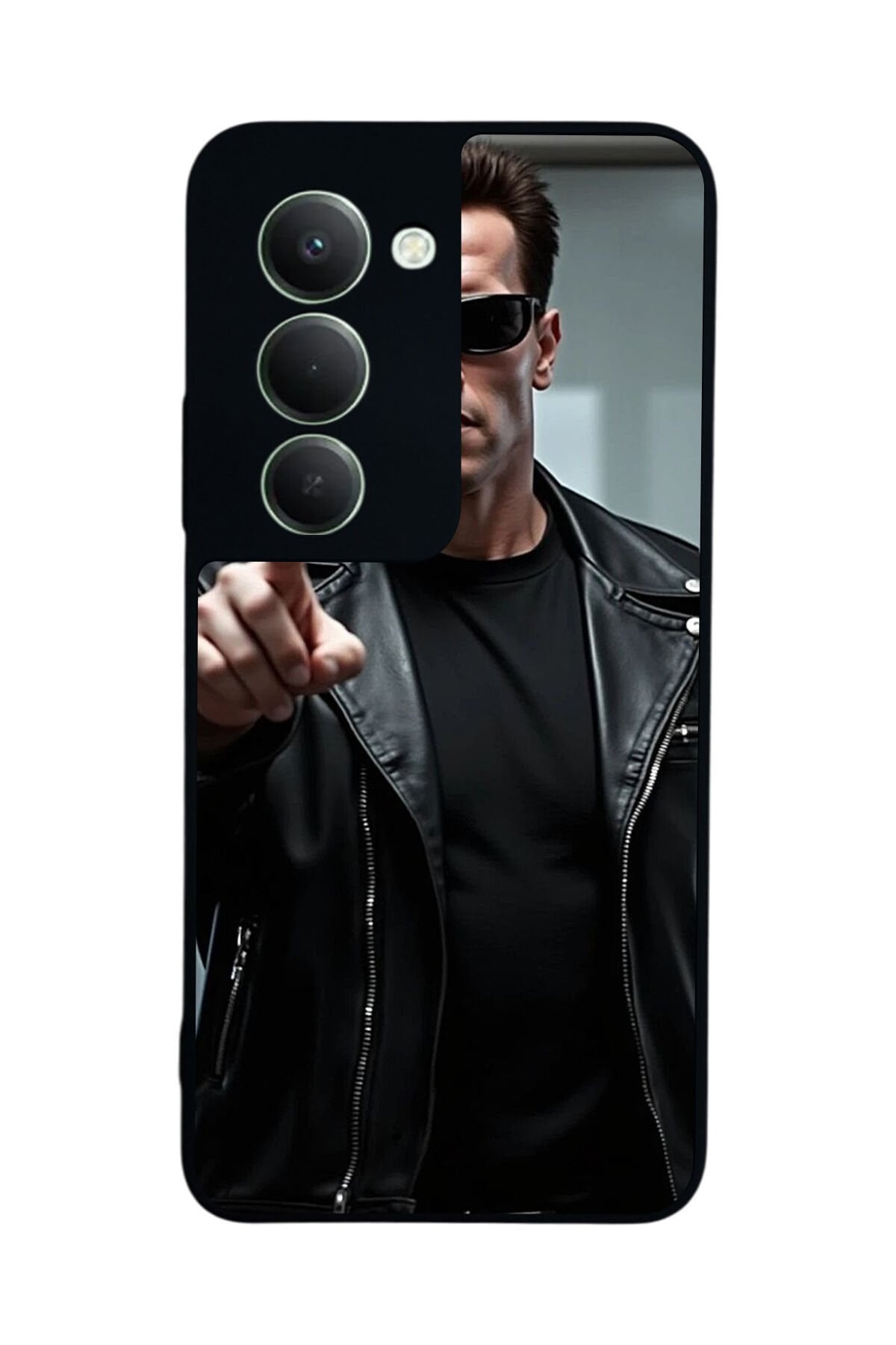 Xiaomi Redmi 15 5G Uyumlu Terminator Tasarımlı Glossy Premium Kılıf