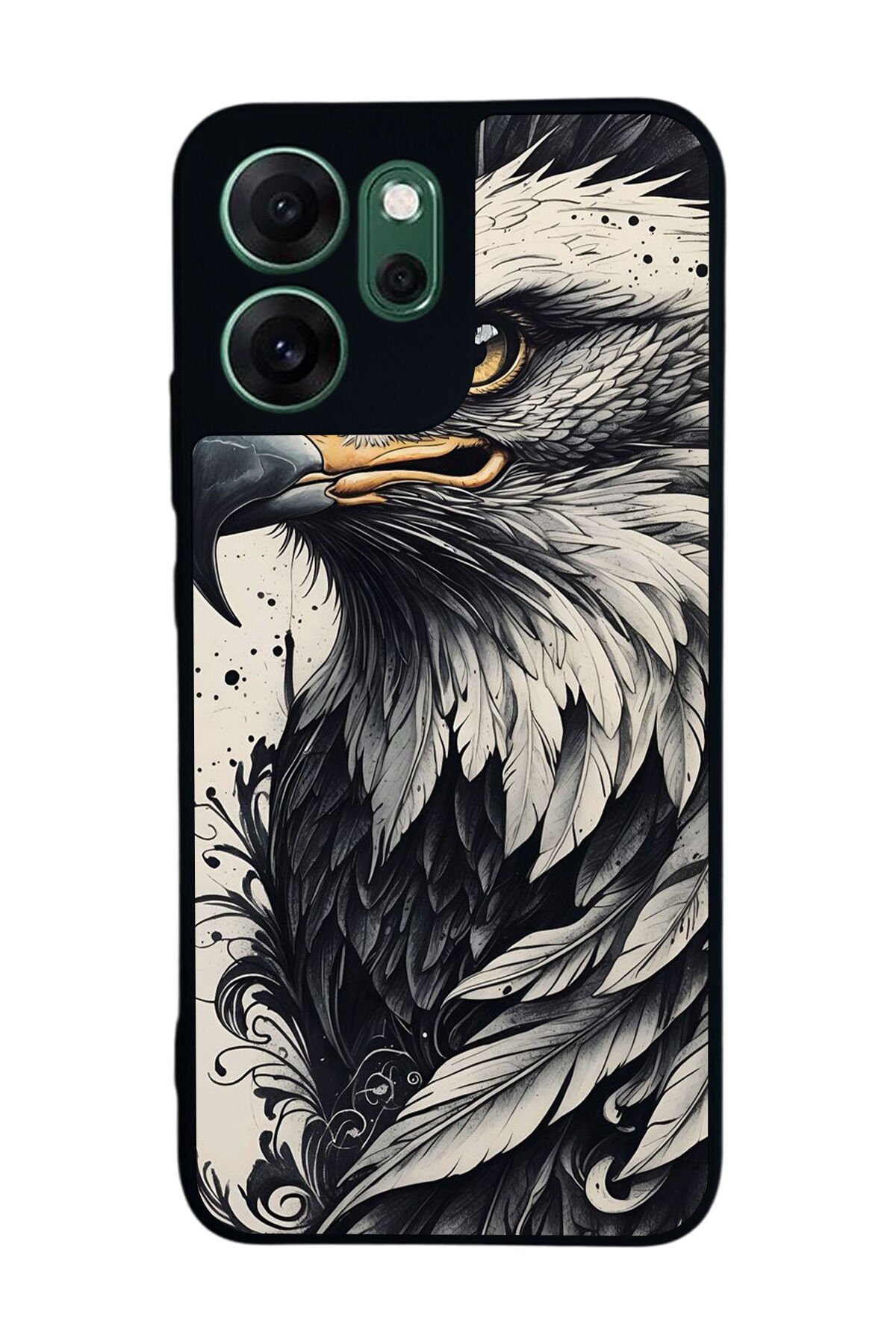 Oppo Reno 14F Uyumlu Besiktas Tasarımlı Glossy Premium Kılıf