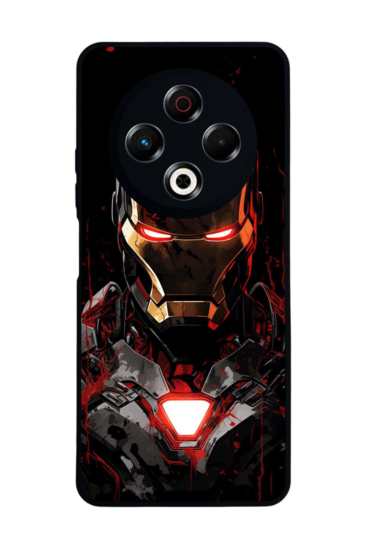 Tecno Spark 30 Uyumlu Iron Man ( Demir Adam ) Tasarımlı Glossy Premium Kılıf