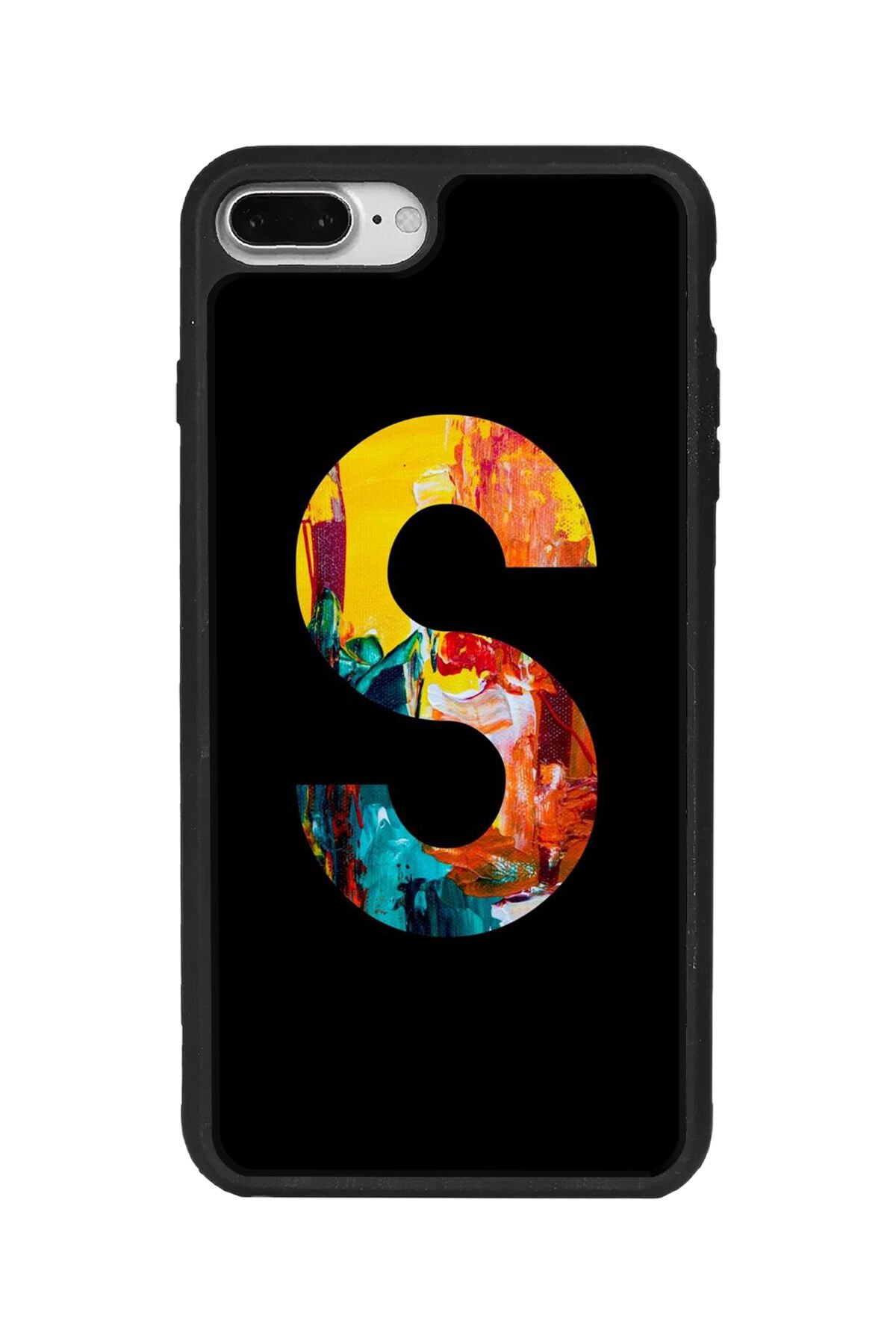 Apple iPhone 7 Plus Siyah Silikon Kılıf Çiziklere ve Darbelere Karşı Koruma