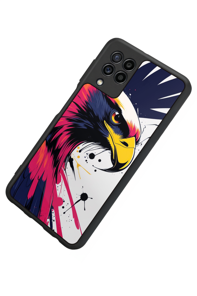 Samsung Galaxy M32 Uyumlu Besiktas Tasarımlı Glossy Premium Kılıf