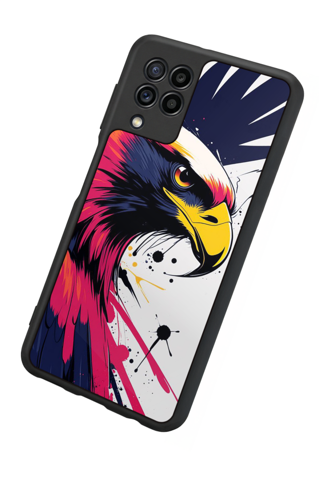 Samsung Galaxy M32 Uyumlu Besiktas Tasarımlı Glossy Premium Kılıf