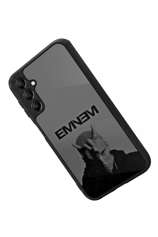 Samsung Galaxy A14 Uyumlu Eminem Tasarımlı Glossy Premium Kılıf