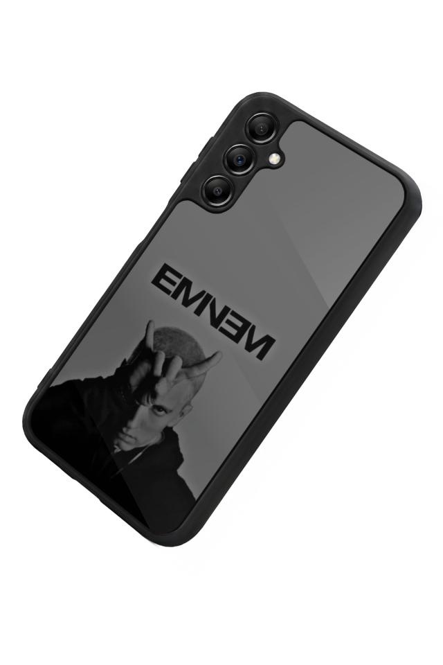 Samsung Galaxy A14 Uyumlu Eminem Tasarımlı Glossy Premium Kılıf