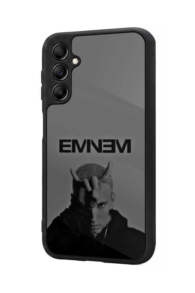 Samsung Galaxy A14 Uyumlu Eminem Tasarımlı Glossy Premium Kılıf