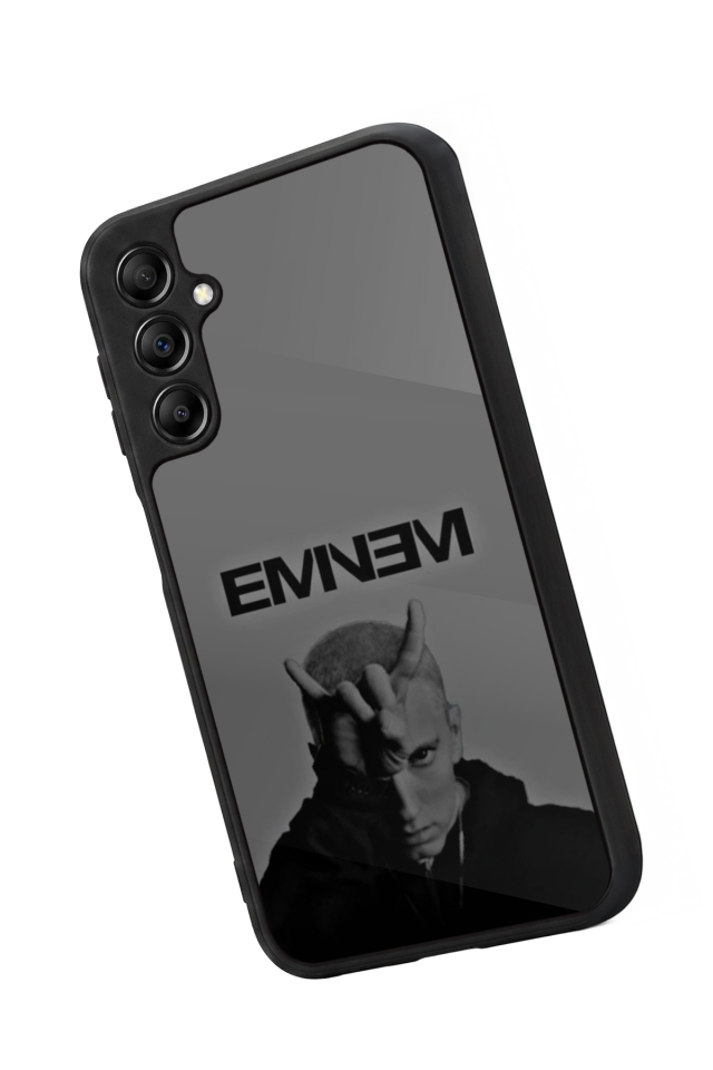 Samsung Galaxy A14 Uyumlu Eminem Tasarımlı Glossy Premium Kılıf