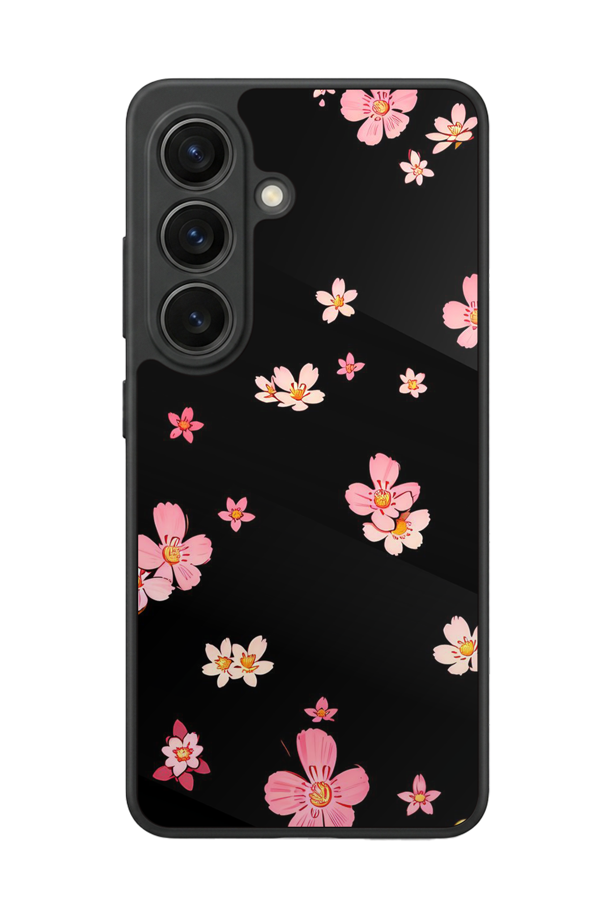 Samsung Galaxy S26 Uyumlu Floral Tasarımlı Glossy Premium Kılıf