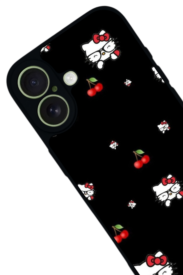 iPhone 17 Uyumlu HelloKitty Tasarımlı Glossy Premium Kılıf