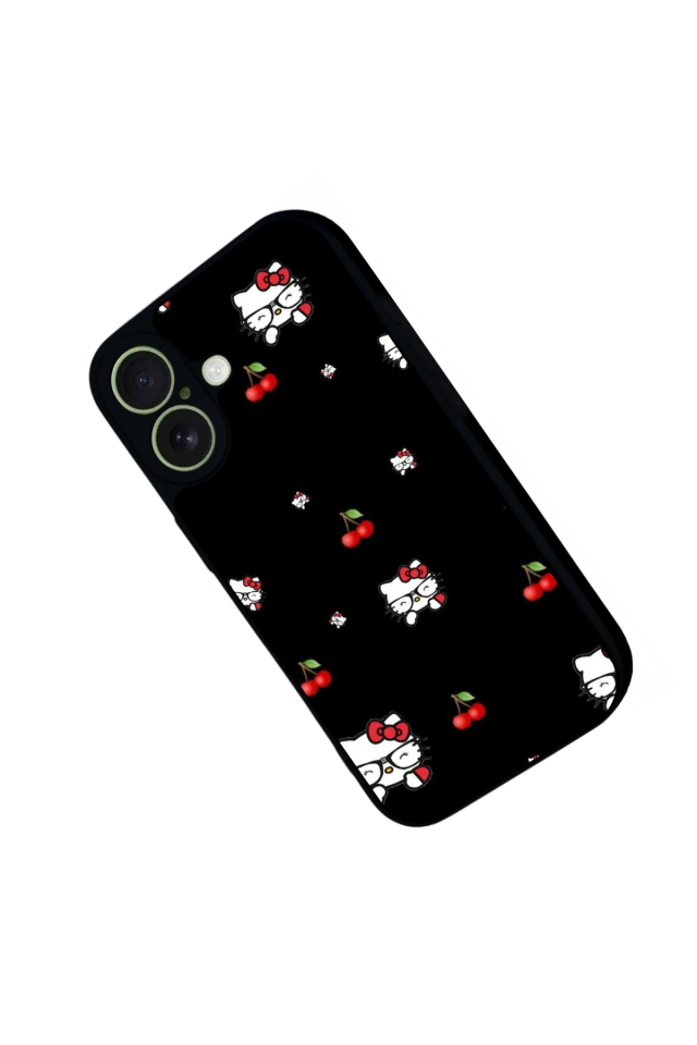 iPhone 17 Uyumlu HelloKitty Tasarımlı Glossy Premium Kılıf