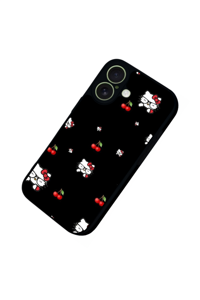 iPhone 17 Uyumlu HelloKitty Tasarımlı Glossy Premium Kılıf