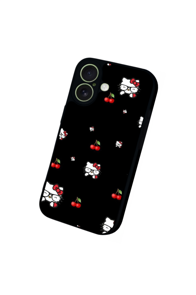 iPhone 17 Uyumlu HelloKitty Tasarımlı Glossy Premium Kılıf