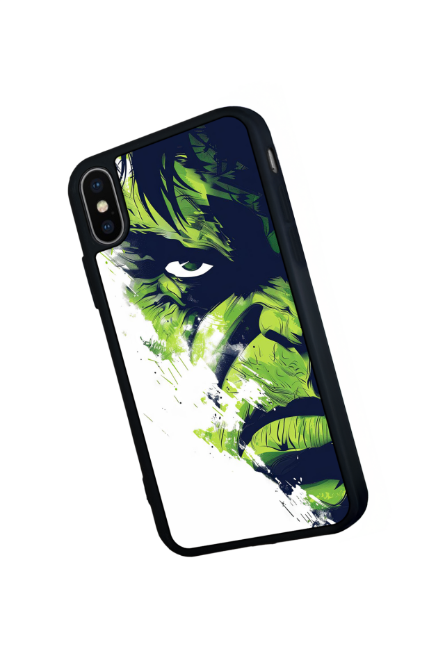 iPhone XS Max Uyumlu Hulk Tasarımlı Glossy Premium Kılıf