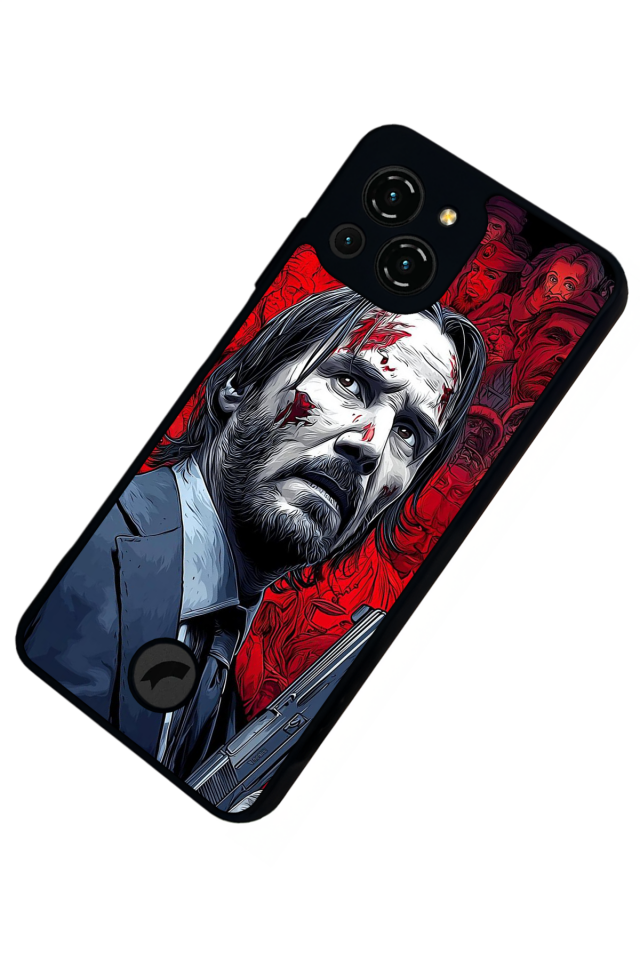 Reeder S23 Pro Max Uyumlu JohnWick Tasarımlı Glossy Premium Kılıf