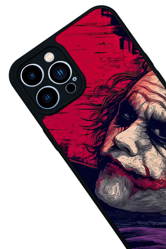 iPhone 12 Pro Max Uyumlu Joker Tasarımlı Glossy Premium Kılıf