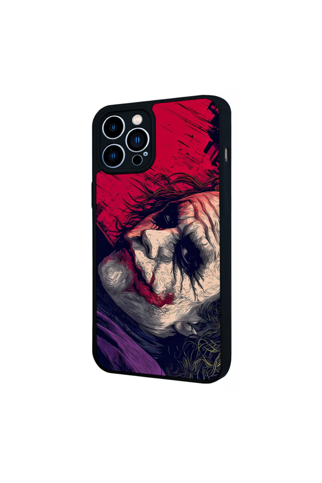 iPhone 12 Pro Max Uyumlu Joker Tasarımlı Glossy Premium Kılıf