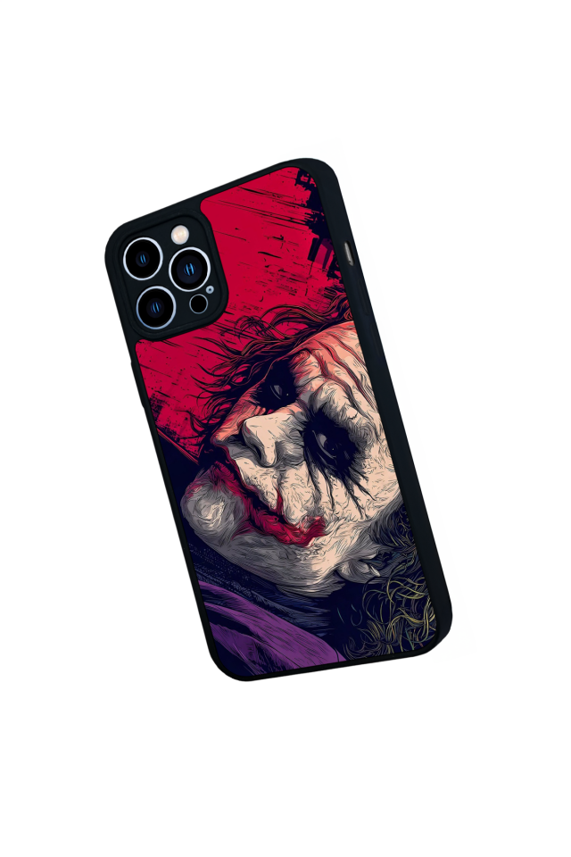 iPhone 12 Pro Max Uyumlu Joker Tasarımlı Glossy Premium Kılıf