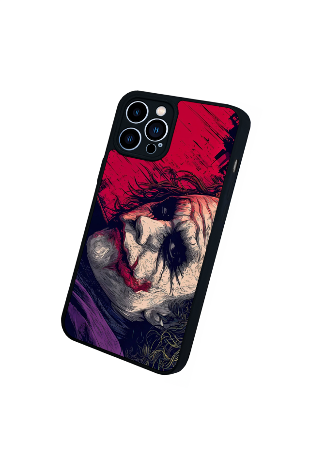 iPhone 12 Pro Max Uyumlu Joker Tasarımlı Glossy Premium Kılıf