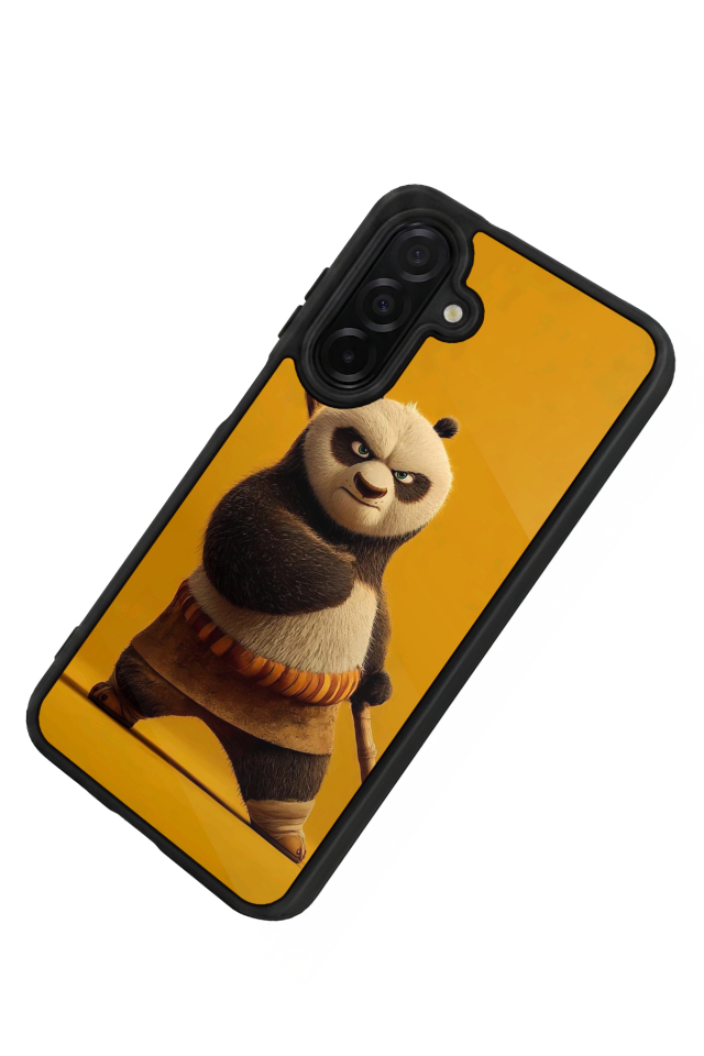 Samsung Galaxy A56 Uyumlu Kung Fu Panda Tasarımlı Glossy Premium Kılıf