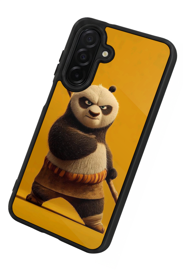 Samsung Galaxy A56 Uyumlu Kung Fu Panda Tasarımlı Glossy Premium Kılıf