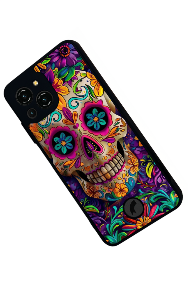 Reeder S23 Pro Max Uyumlu KuruKafa Tasarımlı Glossy Premium Kılıf